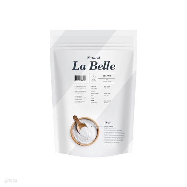 엘모르 네츄럴 라벨르 포어케어 모델링 마스크팩 1kg
