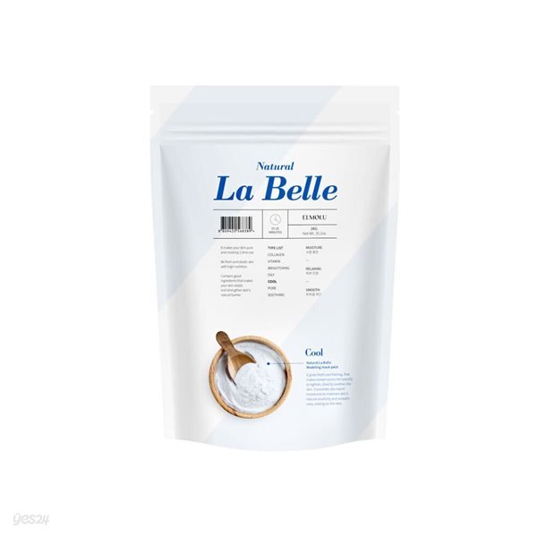 엘모르 네츄럴 라벨르 쿨링 모델링 마스크팩 1kg