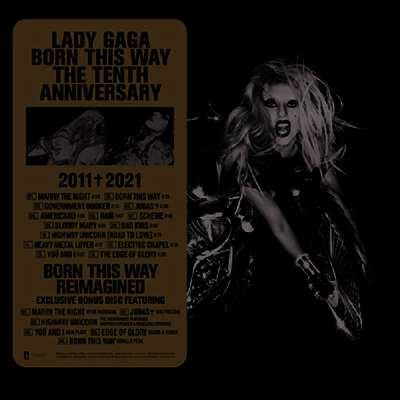 Lady GaGa — Born This Way (10th Anniversary Edition) 앨범 커버