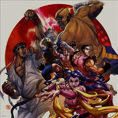 O.S.T. — Capcom Sound Team : Street Fighter Alpha: Warriors' Dreams (스트리트 파이터 알파) (Original Game Soundtrack) 앨범 커버