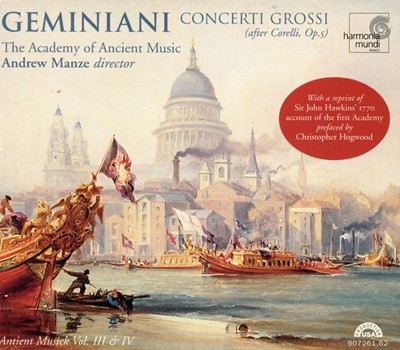 앤드류 맨지 - Andrew Manze - Geminiani Concerti Grossi (After Corelli Op. 5) 2Cds [독일발매]