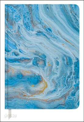 Stone Paper Ascas Blue Dotted Notebook