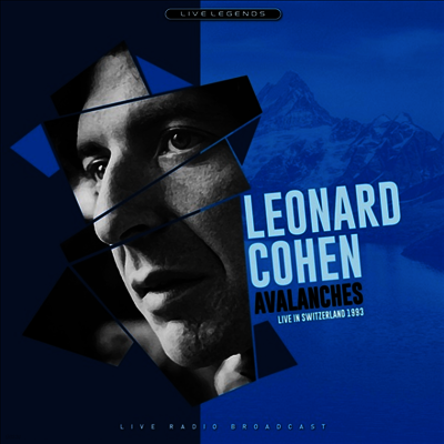 Leonard Cohen — Avalanches: Live in Swiss 1993 앨범 커버