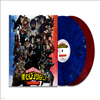 Yuki Hayashi — My Hero Academia: Season 5 (나의 히어로 아카데미아 시즌 5) (Soundtrack) 앨범 커버