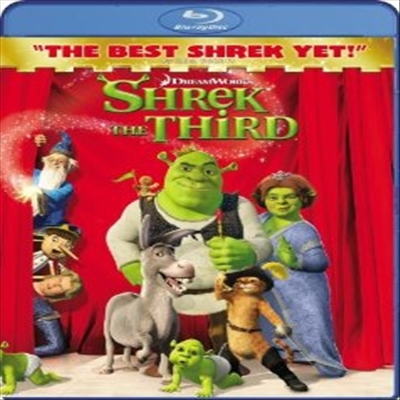 Shrek the Third ( 3) (ѱ۹ڸ)(Blu-ray) (2007)