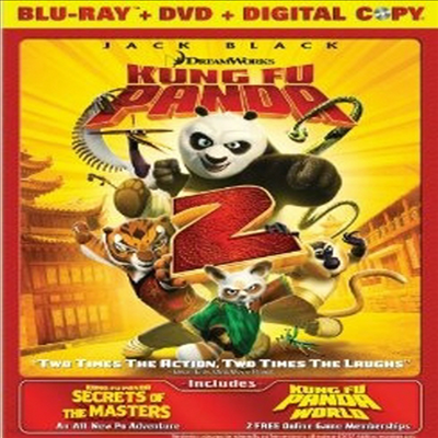 Kung Fu Panda 2 : Secrets of the Masters (Ǫ Ҵ2) (ѱ۹ڸ)(Blu-ray) (2011)