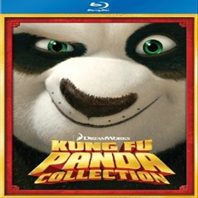 Kung Fu Panda Collection Boxed Set (ǪҴ ݷ) (ѱ۹ڸ)(Blu-ray)