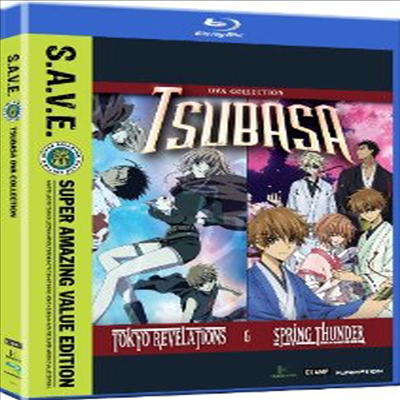 Tsubasa: OVA Collection (ٻ: OVA ݷ) (Tokyo Revelations / Spring Thunder) (ѱ۹ڸ)(Blu-ray) (2012)