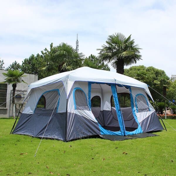 온가족캠핑 투룸 대형 텐트 12인용 야영 감성 사계절