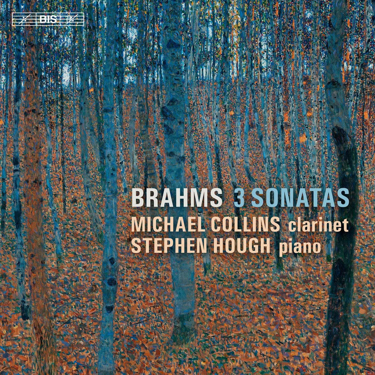 Michael Collins 브람스: 클라리넷 소나타 1, 2번, 바이올린 소나타 2번 [클라리넷 편곡 버전] (Brahms: Clarinet Sonatas Op.120 Nos.1, 2, Violin Sonata Op.100 arr. for Clarinet and Piano) 