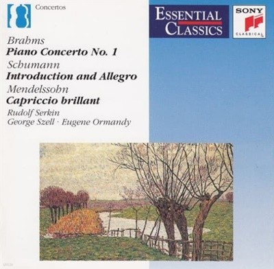 Brahms : Piano Concerto No. 1 - Serkin  / Szell  (EU발매)