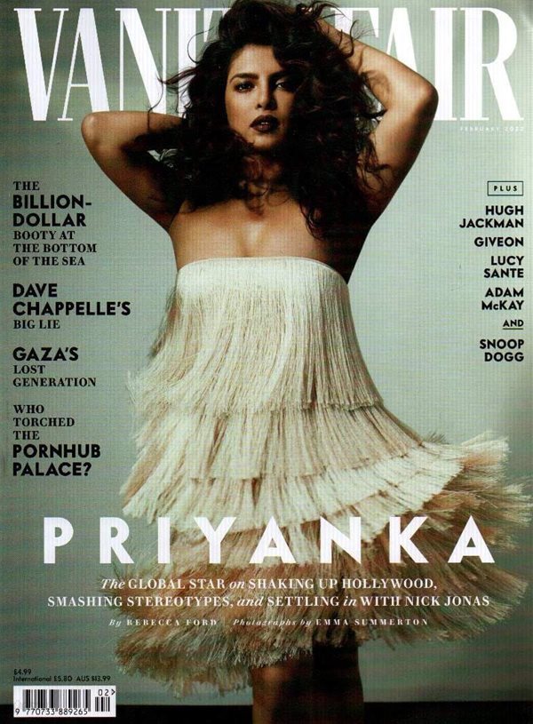 Vanity Fair UK (월간) : 2022년 02월 : 프리얀카 초프라 커버