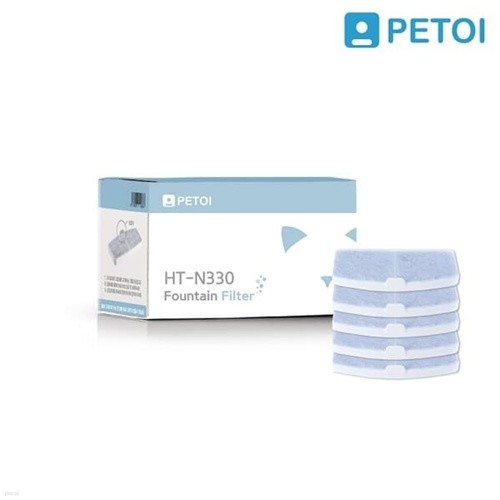 [PETOI] 페토이 자동급수기 필터 HT-N330F 5개입