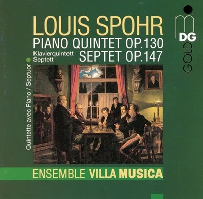 빌라 뮤지컬 앙상블 - Villa Musica Ensemble - Louis Spohr Piano Quintet Op.130 [독일발매]