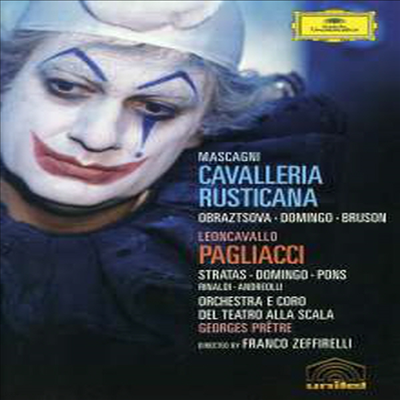 ī : ī߷ 罺Ƽī, ī߷ : ȸġ (Mascagni : Cavalleria Rusticana, Leoncavallo : Pagliacci) (ѱ۹ڸ)(DVD) - Elena Obraztsova