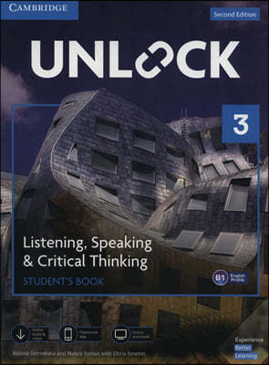 Unlock Level 3 Listening, Speaking & Critical Thinking Students Book, Mob App and Online Workbook