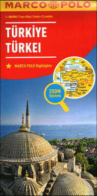 Turkey Marco Polo Map