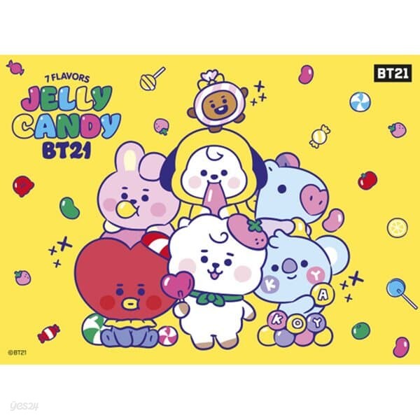 500피스 직소퍼즐 - BT21 젤리 캔디