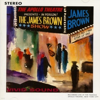 James Brown (제임스 브라운) -  Live At The Apollo  (1962) Expanded Edition(US발매)