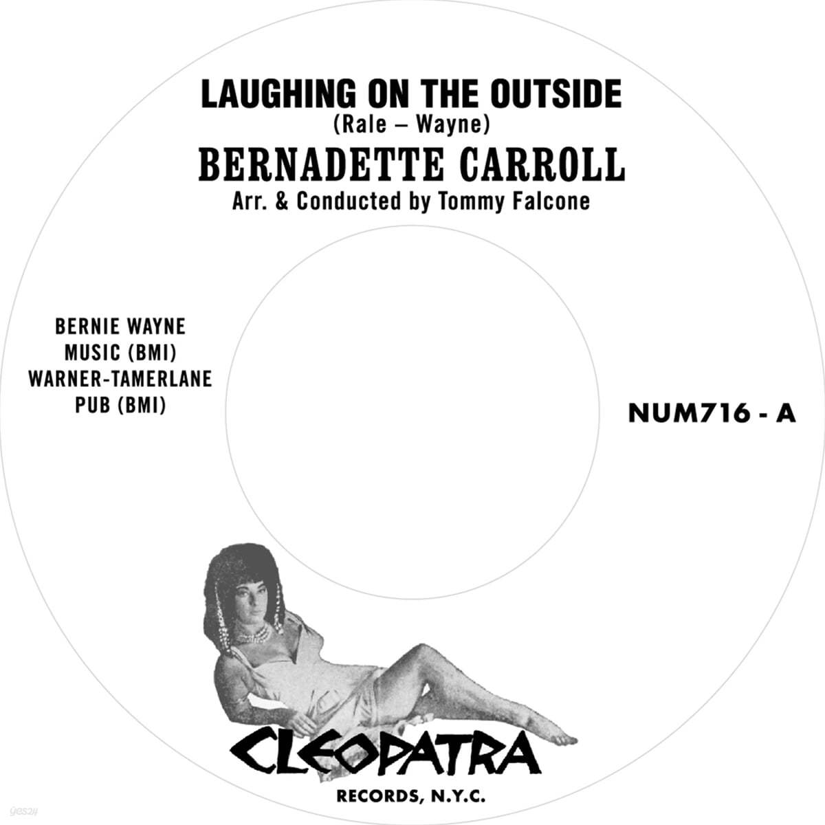 Bernadette Carroll (베르나데트 캐롤) - Laughing On The Outside [7인치 Vinyl] 