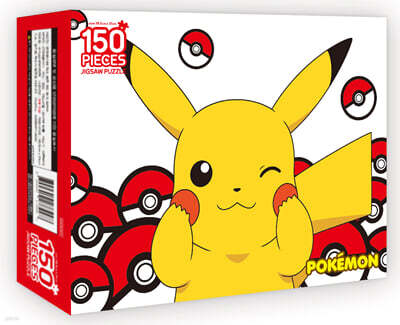 포켓몬스터 직소 퍼즐 150 : 윙크 피카츄