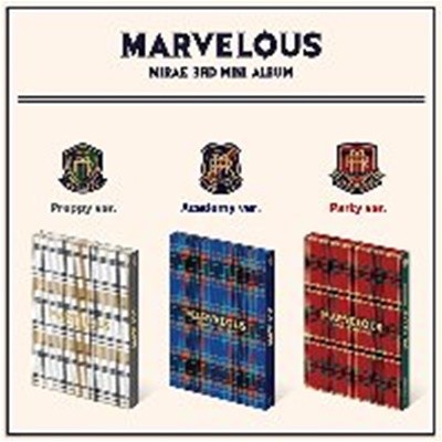 [미개봉] 미래소년 (MIrae) / Marvelous (3rd Mini Album) (Preppy/Academy/Party Ver. 랜덤 발송)