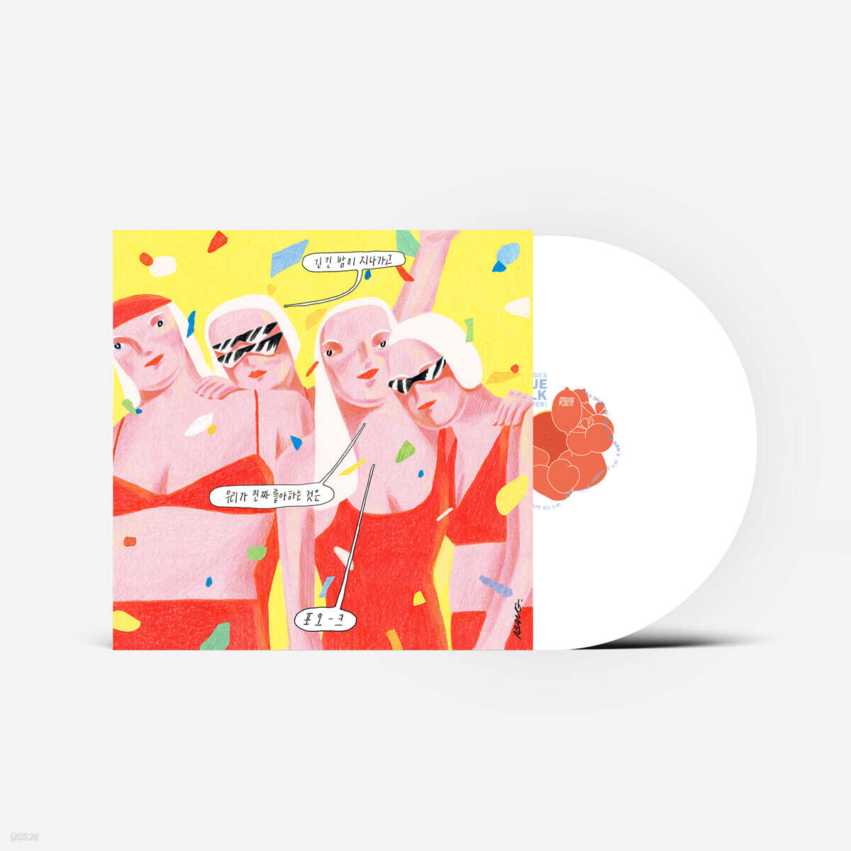 패닉버튼 디깅플레이트 Vol. 7 - True Folks [화이트 컬러 LP]
