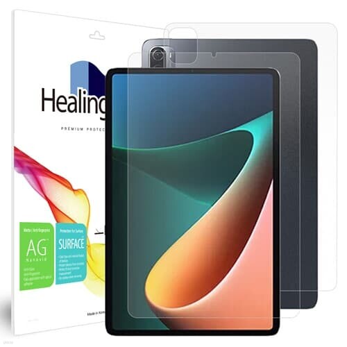 폰트리 샤오미 미패드5 프로 저반사 지문방지 액정보호필름1매 후면1매