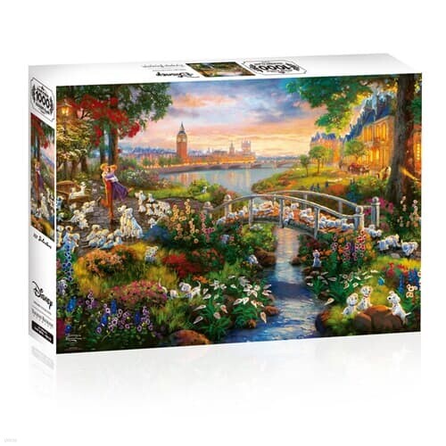 디즈니 101마리 달마시안 직소퍼즐 1000피스 런던빅밴