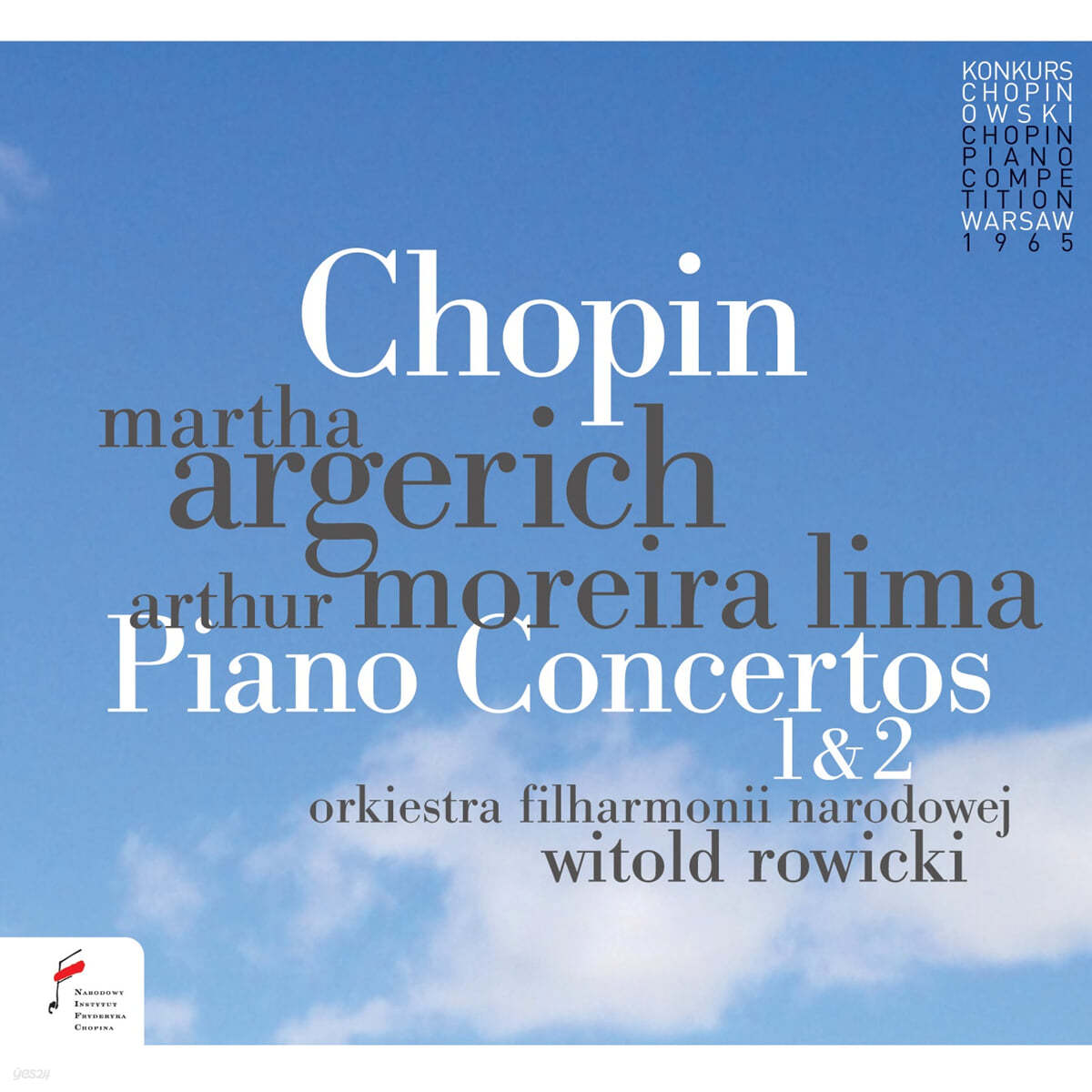 Martha Argerich / Arthur Moreira Lima 쇼팽: 피아노 협주곡 1, 2번 (Chopin: Piano Concertos Op.11, Op.21) 