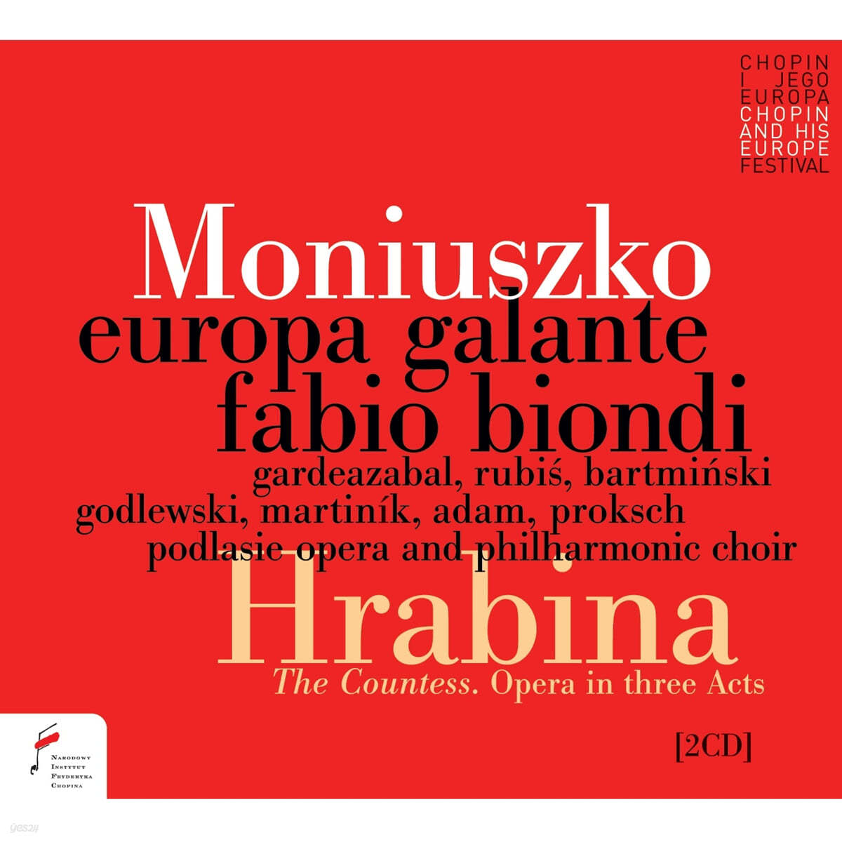 Fabio Biondi 모니우슈코: 오페라 &#39;백작 부인&#39; (Moniuszko: Hrabina, the Countess) 