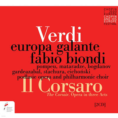Fabio Biondi 베르디: 오페라 '해적' (Verdi: Il Corsaro) 