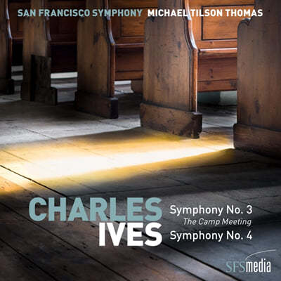 Michael Tilson Thomas ̺꽺:  3, 4 (Ives: Symphonies Nos. 3, 4) 