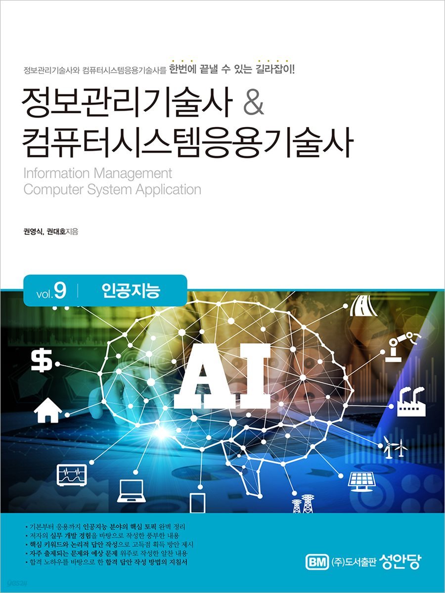 정보관리기술사 & 컴퓨터시스템응용기술사 Vol. 9 인공지능