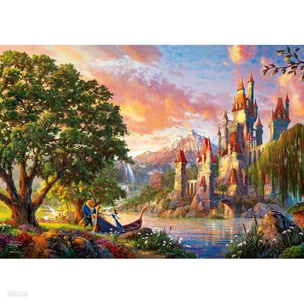 1000피스 직소퍼즐 - 미녀와 야수 아름다운 호수