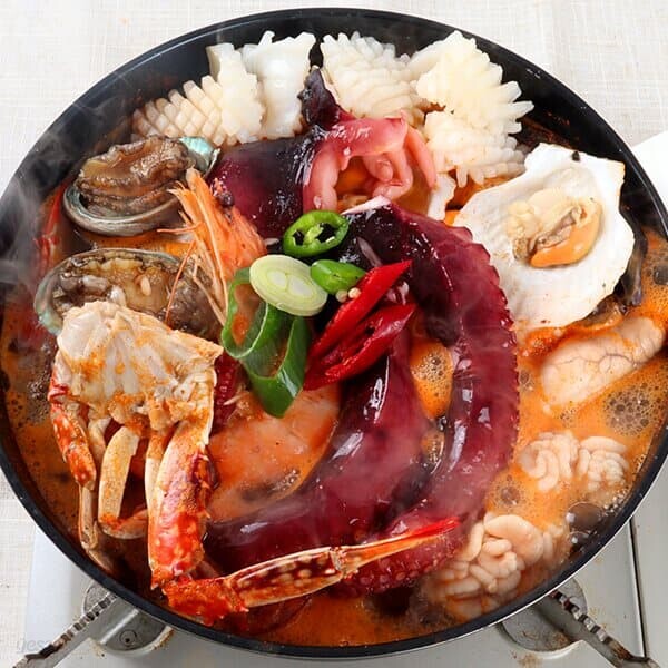 [잇츠푸드] 문어해물탕 밀키트 3~4인분(1.5kg) - YES24
