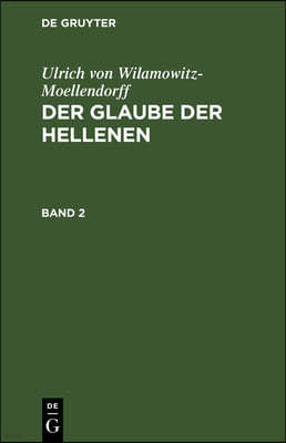 Der Glaube Der Hellenen