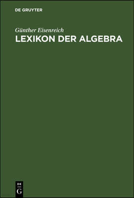 Lexikon Der Algebra