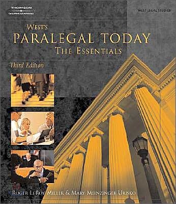 West's Paralegal Today: The Essentials