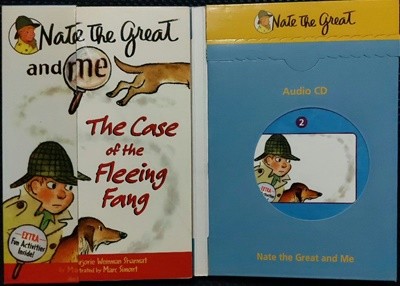 ] Nate the Great and Me: The Case of the Fleeing Fang (Paperback + CD 1장)