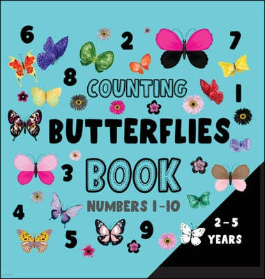 Counting butterflies book numbers 1-10