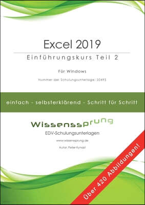 Excel 2019 - Einfuhrungskurs Teil 2