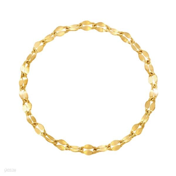 [니지쥬얼리] 14K GOLD 클로버 체인반지