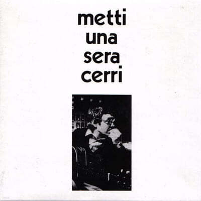 Franco Cerri — Metti Una Sera Cerri 앨범 커버