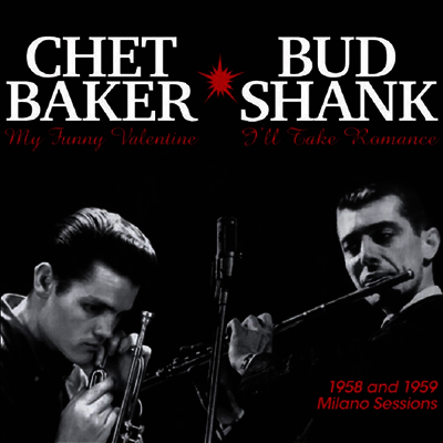 Chet Baker & Bud Shank — 1958 & 1959 Milano Sessions 앨범 커버