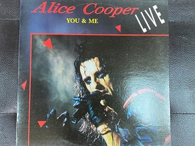 [LP] 앨리스 쿠퍼 - Alice Cooper - You & Me Live LP [희지-라이센스반]