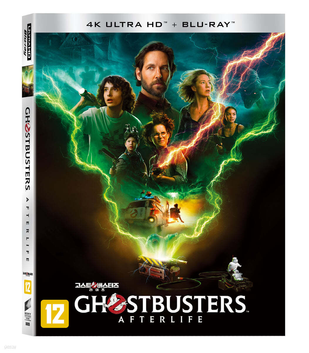 고스트버스터즈 라이즈 (2Disc, 4K UHD 슬립케이스 초회 한정판) : 블루레이
