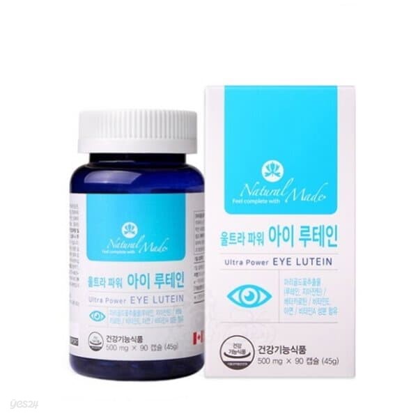 네츄럴메이드 울트라 파워 아이 루테인 500mg 90캡슐