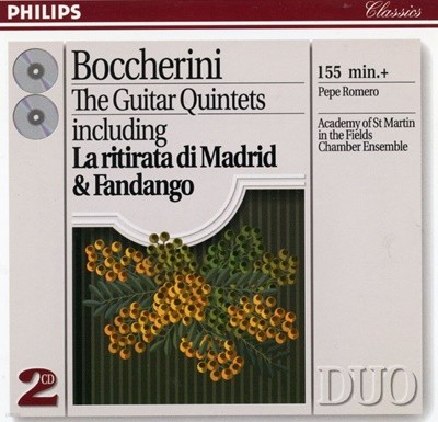 페페 로메로 - Pepe Romero - The Guitar Quintets Including La Ritirata Di Madrid & Fandango 2Cds [독일발매]