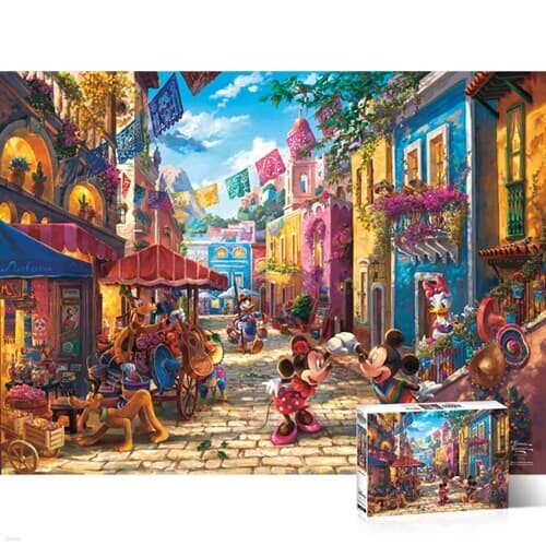 1000피스 직소퍼즐 미키와미니 멕시코 토마스킨케이드